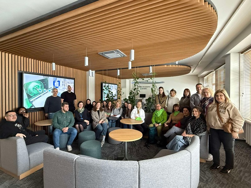 International Study Visit at VILNIUS TECH Explores Digital Innovation in Education